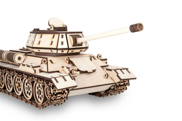 Tank T34 Eco-Wood-Art